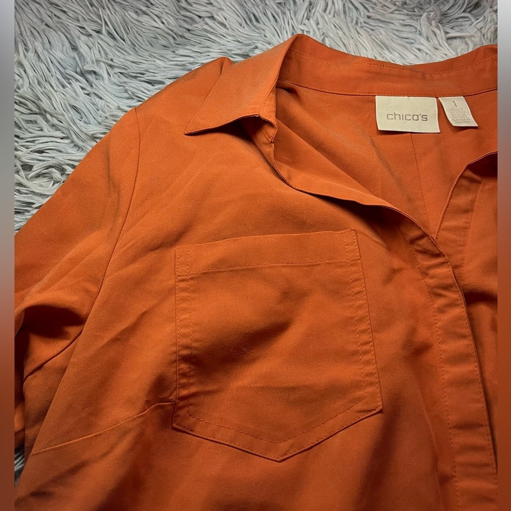 Chico’s Long Sleeve Blouse / Size 1